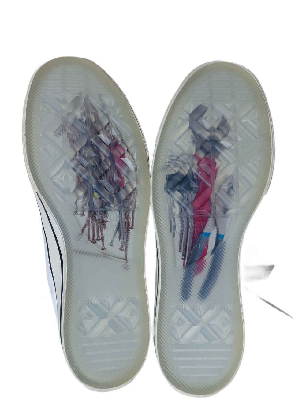 NEW Converse x Joshua Vides Chuck Taylor White Zip Up Artist High Tops - Picture 14 of 15